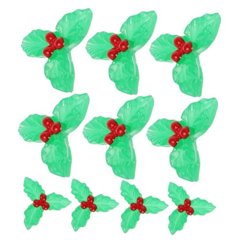HONITANO 20 Stück Teiliges Mini Stechpalmen Beeren Realistische Weihnachtsdeko zum Basteln Mini Holzblätter für Kränze und Festliche DIY Projekte Wohnaccessoires HONITANO 20 Stück Teiliges Mini Stechpalmen Beeren Realistische Weihnachtsdeko zum Basteln Mini Holzblätter für Kränze und Festliche DIY Projekte Wohnaccessoires von HONITANO