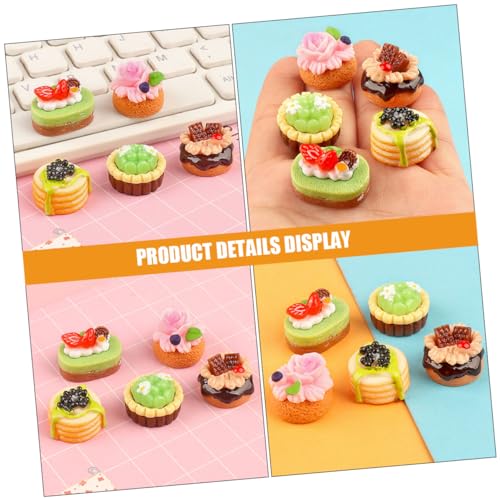 HONITANO 20 Stück Teiliges Miniatur Kuchen Modell Realistische Puppenhaus Dessert Deko Lebendige Farben Langlebig Fein Gearbeitet Zubehör für Puppenhaus Sammelobjekt und Rollenspiel HONITANO 20 Stück Teiliges Miniatur Kuchen Modell Realistische Puppenhaus Dessert Deko Lebendige Farben Langlebig Fein Gearbeitet Zubehör für Puppenhaus Sammelobjekt und Rollenspiel von HONITANO