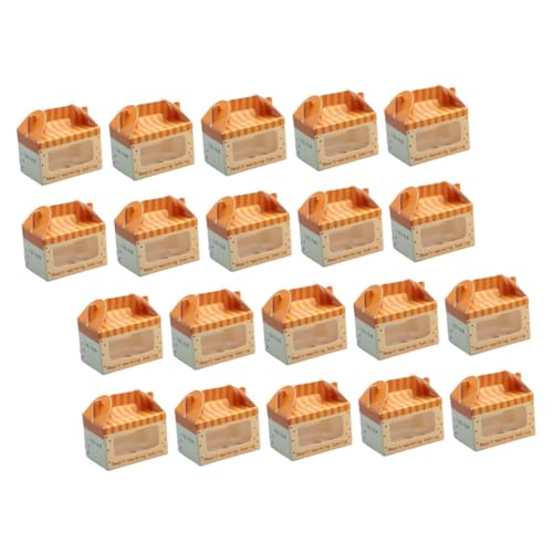 HONITANO 20 Stücke Boxen Simulation Mini Kuchen Boxen Papier Miniatur Modell Miniatur Verpackung Boxen Miniatur Prop HONITANO 20 Stücke Boxen Simulation Mini Kuchen Boxen Papier Miniatur Modell Miniatur Verpackung Boxen Miniatur Prop von HONITANO