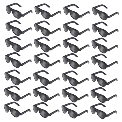 HONITANO 200 Mini Sonnenbrillen für Puppen Miniature Kunststoff Brillen Schwarze Mini Puppenhaus Accessoires für Kostüm Basteln und Rollenspiele HONITANO 200 Mini Sonnenbrillen für Puppen Miniature Kunststoff Brillen Schwarze Mini Puppenhaus Accessoires für Kostüm Basteln und Rollenspiele von HONITANO