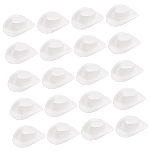 HONITANO 20Stücke Mini Cowboyhüte Plastikhüte für Puppen Party Accessoires Westliche Mottoparty Leicht und Kompakt für Bastelprojekte Wiederverwendbar Vielseitig HONITANO 20Stücke Mini Cowboyhüte Plastikhüte für Puppen Party Accessoires Westliche Mottoparty Leicht und Kompakt für Bastelprojekte Wiederverwendbar Vielseitig von HONITANO