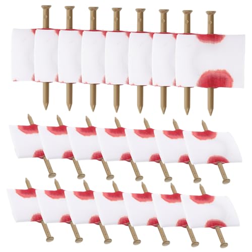 HONITANO 22 Teiliges Halloween Streich Nagel Kunstnagel Durchs Finger Design Lustiges Horror Partyaccessoire Gruselige Dekoration für Halloween Leichte Geruchlose Spielzeugrequisite HONITANO 22 Teiliges Halloween Streich Nagel Kunstnagel Durchs Finger Design Lustiges Horror Partyaccessoire Gruselige Dekoration für Halloween Leichte Geruchlose Spielzeugrequisite von HONITANO