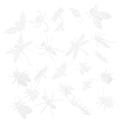 HONITANO 23 Stück Insektenmodell Klein Gefälscht Simulieren Drinnen Kind Insekt Mini DIY Insekten-DIY-Figuren DIY- in Insektenform Unvollendete Insektenfiguren Abs von HONITANO