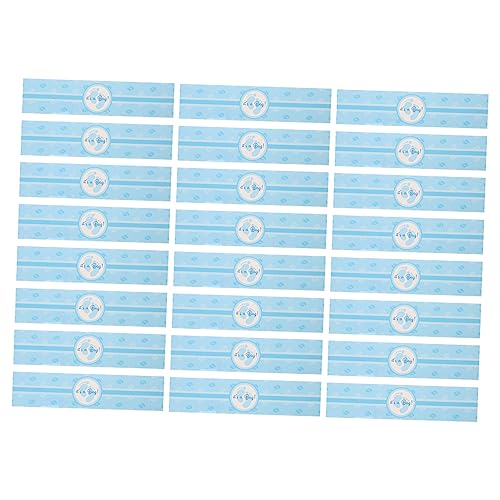 HONITANO 24 Stück Geschlecht enthüllen Aufkleber Partydekorationen Partygeschenke für Erwachsene Gefälligkeiten für die Babyparty Wasserflaschenetikett Plastik Blue HONITANO 24 Stück Geschlecht enthüllen Aufkleber Partydekorationen Partygeschenke für Erwachsene Gefälligkeiten für die Babyparty Wasserflaschenetikett Plastik Blue von HONITANO