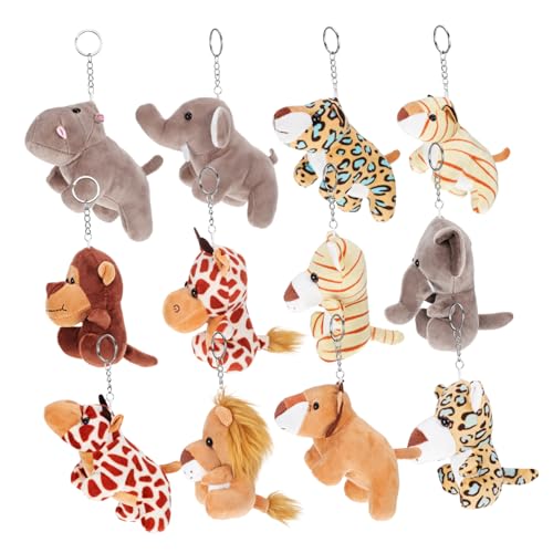 HONITANO 24 Stück Schlüsselbundpuppe Stoffpuppen Kleine Schlüsselbundstopftiere Mini-plüschtier Kleine Kuscheltiere Masse Süße Schlüsselketten Mini-kuscheltiere Karnevalspreise Pp Baumwolle HONITANO 24 Stück Schlüsselbundpuppe Stoffpuppen Kleine Schlüsselbundstopftiere Mini-plüschtier Kleine Kuscheltiere Masse Süße Schlüsselketten Mini-kuscheltiere Karnevalspreise Pp Baumwolle von HONITANO
