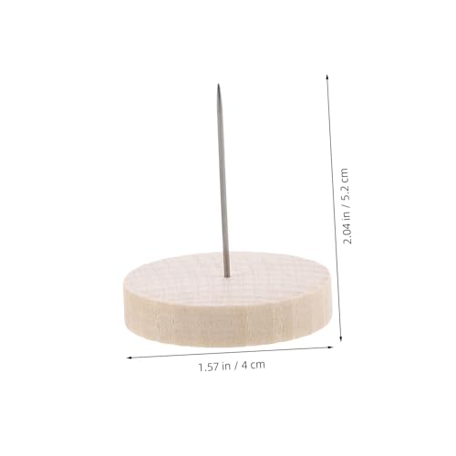 HONITANO 24 Stück Teiliges Puppenständer Holz mit Einzel Doppelstahlnadeln Stabiler Sockel für Gehäkelte Puppen Action Figuren und Filztiere Vielseitiger Halter für Display und Fotografie HONITANO 24 Stück Teiliges Puppenständer Holz mit Einzel Doppelstahlnadeln Stabiler Sockel für Gehäkelte Puppen Action Figuren und Filztiere Vielseitiger Halter für Display und Fotografie von HONITANO