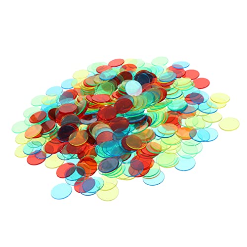 HONITANO 240 Stück Transparente Kunststoff Chips Zufälligen Farben Spielmarken für Bingo Lernspiele und Zählspiele Langlebig und Sicher im Gebrauch Zufällige Farbe Zufällige Farbe HONITANO 240 Stück Transparente Kunststoff Chips Zufälligen Farben Spielmarken für Bingo Lernspiele und Zählspiele Langlebig und Sicher im Gebrauch Zufällige Farbe Zufällige Farbe von HONITANO