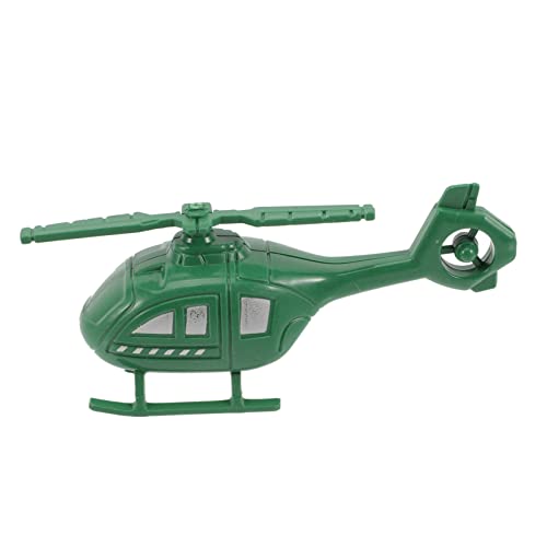 HONITANO 25 Stück -Modell Hubschrauber fliegend Armee Flugzeug Toys Panzer Airplane Toy für Kleinkind Chopper Plastik Green von HONITANO