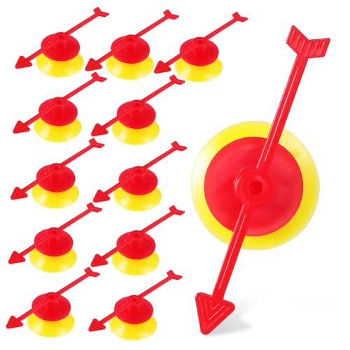 HONITANO 25Stücke Kunststoff Pfeilspinner Für Brettspiele Rotierende Pfeile Und Höhe Für Schulspiele Und Freizeitaktivitäten HONITANO 25Stücke Kunststoff Pfeilspinner Für Brettspiele Rotierende Pfeile Und Höhe Für Schulspiele Und Freizeitaktivitäten von HONITANO