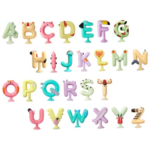 HONITANO 26 Stück Teiliges Badewannenspielzeug mit Saugnäpfen Alphabetische Tierfiguren Pädagogisches Lernspielzeug für Fördert Kognitive Fähigkeiten und Eltern Junge Mädchen Interaktion HONITANO 26 Stück Teiliges Badewannenspielzeug mit Saugnäpfen Alphabetische Tierfiguren Pädagogisches Lernspielzeug für Fördert Kognitive Fähigkeiten und Eltern Junge Mädchen Interaktion von HONITANO