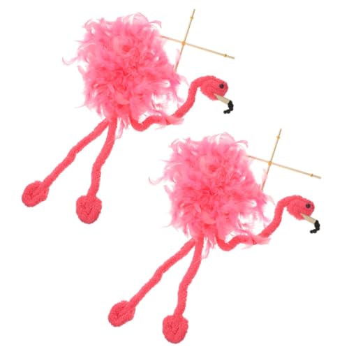 HONITANO 2Stücke Flamingo Marionettenpuppe Plüschspielzeug Interaktive Tiermarionette aus Weichem Material für Puppenspiele und Kreative Dekoration Leicht und Langlebig HONITANO 2Stücke Flamingo Marionettenpuppe Plüschspielzeug Interaktive Tiermarionette aus Weichem Material für Puppenspiele und Kreative Dekoration Leicht und Langlebig von HONITANO