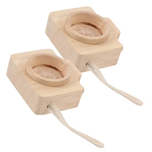 HONITANO 2Stücke Kinderkamera Miniaturholzkameras mit Geschenkidee für Kreative Spielmomente und Motorische Entwicklung HONITANO 2Stücke Kinderkamera Miniaturholzkameras mit Geschenkidee für Kreative Spielmomente und Motorische Entwicklung von HONITANO
