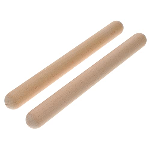 HONITANO 2Stücke Musikstöcke für Natürlichem Hartholz Percussion Instrument für Frühkindliche Musikalische Bildung und Gruppenaktivitäten Sicher und Langlebig HONITANO 2Stücke Musikstöcke für Natürlichem Hartholz Percussion Instrument für Frühkindliche Musikalische Bildung und Gruppenaktivitäten Sicher und Langlebig von HONITANO