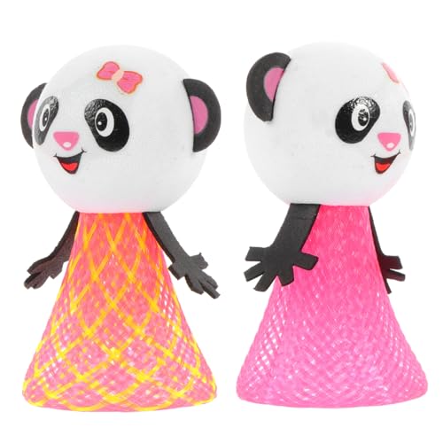 HONITANO 2Stücke Panda Hüpfpuppen Lustige Streich und Dekompressionsspielzeuge für Stressabbau und Freude für Partys Zufällige Farben und Designs HONITANO 2Stücke Panda Hüpfpuppen Lustige Streich und Dekompressionsspielzeuge für Stressabbau und Freude für Partys Zufällige Farben und Designs von HONITANO