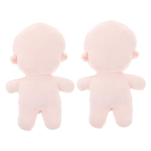 HONITANO 2Stücke Plüsch Blankopuppe Weiches Stofftier mit Beweglichem Skelett für Kreative DIY Projekte für Puppenliebhaber für Altersgruppen HONITANO 2Stücke Plüsch Blankopuppe Weiches Stofftier mit Beweglichem Skelett für Kreative DIY Projekte für Puppenliebhaber für Altersgruppen von HONITANO