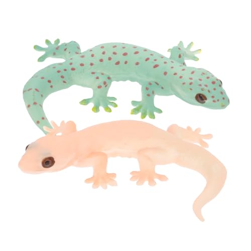 HONITANO 2Stücke Realistische Eidechsenfiguren Simulierte Tiermodelle für Lernspielzeug und Wanddeko Lebendig und Sicher für Terrarien und Collection HONITANO 2Stücke Realistische Eidechsenfiguren Simulierte Tiermodelle für Lernspielzeug und Wanddeko Lebendig und Sicher für Terrarien und Collection von HONITANO