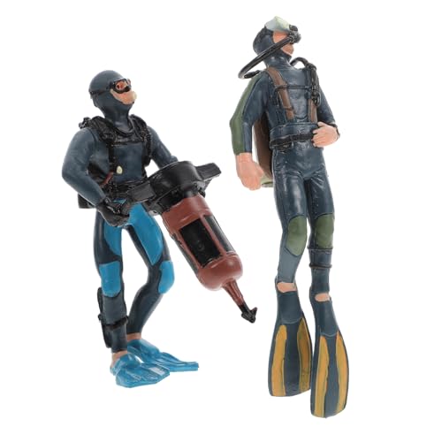 HONITANO 2Stücke Simulierte Taucherfiguren Niedliche Unterwasser Dolls für Desktop Dekoration und Aquarium Hochwertige Verarbeitung Langlebig und Detailreich HONITANO 2Stücke Simulierte Taucherfiguren Niedliche Unterwasser Dolls für Desktop Dekoration und Aquarium Hochwertige Verarbeitung Langlebig und Detailreich von HONITANO