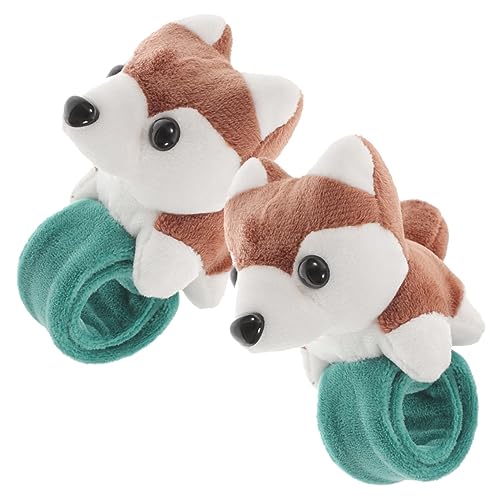 HONITANO 2Stücke Süßes Tier Schnapparmband für Partyspielzeug und Kindergeburtstage aus Hochwertigem Weichem Material Bezauberndem Design HONITANO 2Stücke Süßes Tier Schnapparmband für Partyspielzeug und Kindergeburtstage aus Hochwertigem Weichem Material Bezauberndem Design von HONITANO
