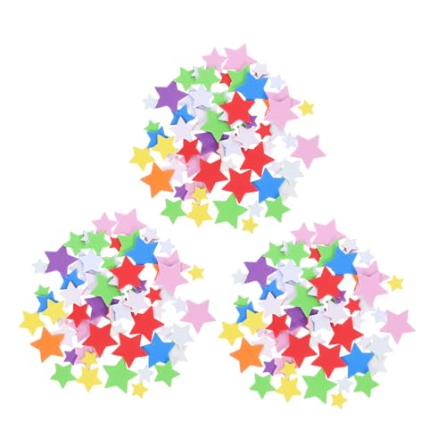 HONITANO 3 Bunte Aufkleber belohnungssticker basteln für bastel Set für Crafts for handwerken für Aufkleber Schwammaufkleber Selbstklebende Aufkleber von HONITANO