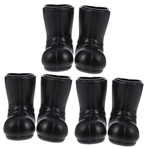 HONITANO 3 Paare Mini Weihnachtsmann Stiefel Deko aus Hochwertigem Kunststoff Glatte Kanten Robuste Miniatur Xmas Schuhe Figuren für Puppenhaus Weihnachtsdeko und DIY Zubehör HONITANO 3 Paare Mini Weihnachtsmann Stiefel Deko aus Hochwertigem Kunststoff Glatte Kanten Robuste Miniatur Xmas Schuhe Figuren für Puppenhaus Weihnachtsdeko und DIY Zubehör von HONITANO