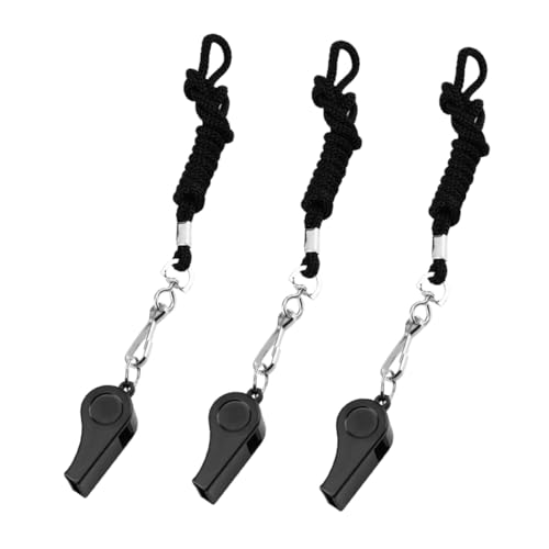 HONITANO 3 STÜCKE Notfallpfeife mit Lanyard Laute Schiedsrichterpfeifen aus Robustem Kunststoff Vielseitig Einsetzbar für Trainer Bootfahren und Teens Wiederverwendbar und Klar im Klang HONITANO 3 STÜCKE Notfallpfeife mit Lanyard Laute Schiedsrichterpfeifen aus Robustem Kunststoff Vielseitig Einsetzbar für Trainer Bootfahren und Teens Wiederverwendbar und Klar im Klang von HONITANO