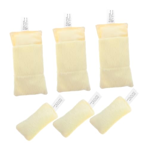 HONITANO 3 Sätze Mini Puppenbettwäsche Set mit Mini Schlafsäcken und Kissen Tragbare Puppenhaus Bettdeko für Schlafzimmer Realistische Miniatur Schlafzimmer Accessoires von HONITANO