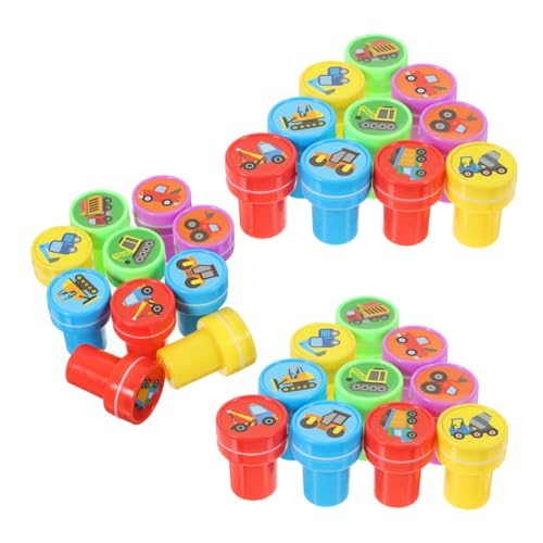 HONITANO 3 Sätze Stempel Baustellenfahrzeuge mit Motiven Je Kreative Spielstempel für Schule und Geburtstag als Partygeschenk und Belohnung für Jungen und Mädchen HONITANO 3 Sätze Stempel Baustellenfahrzeuge mit Motiven Je Kreative Spielstempel für Schule und Geburtstag als Partygeschenk und Belohnung für Jungen und Mädchen von HONITANO