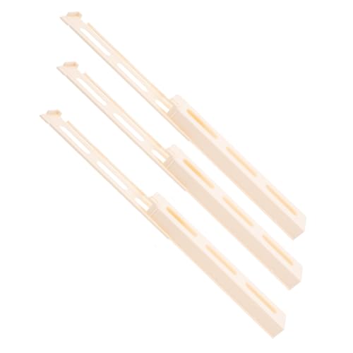 HONITANO 3 Stück Domino Zug Zubehör Kunststoffclips für Schnelles Aufstellen von Dominosteinen Stabil und Langlebig für Domino Spiel von HONITANO