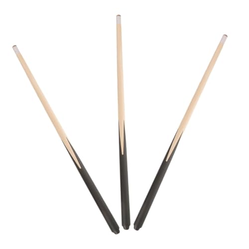 HONITANO 3 Stück Mini-Pool-Queue Mini-Pool-Stick kurzes Billard-Queue Pool-Stick für kurzer Poolstock Kurze Hinweise Billard-Zubehör Billardstock kurzes Billardqueue Poolstange Holz von HONITANO