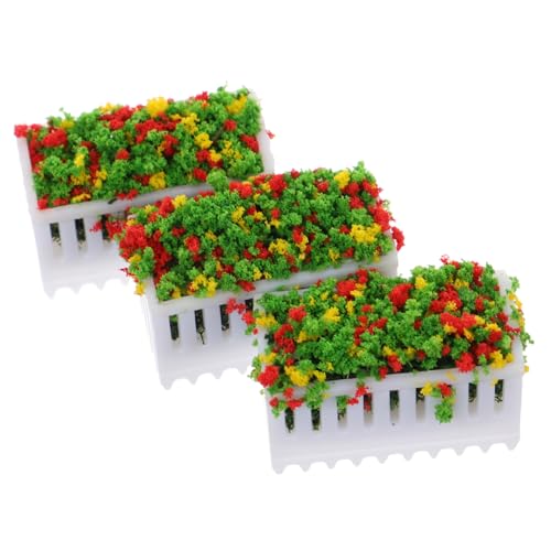 HONITANO 3 Stück Miniatur Blumenkübel Teiliges Lebendige Puppenhaus Pflanzen Dekoration Langlebiges Material Farbecht Geeignet für Balkon Garten Puppenhaus Zubehör HONITANO 3 Stück Miniatur Blumenkübel Teiliges Lebendige Puppenhaus Pflanzen Dekoration Langlebiges Material Farbecht Geeignet für Balkon Garten Puppenhaus Zubehör von HONITANO