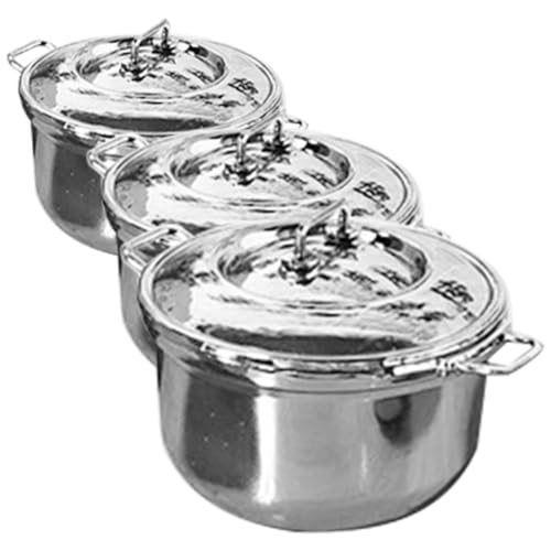 HONITANO 3 Stück Pädagogisches Teiliges Mini Kochgeschirr Set Kindgerechte Simulationstöpfe aus Robustem Material Dekorative Mini Kochtöpfe für Puppenhaus und Rollenspiele Geeignet für HONITANO 3 Stück Pädagogisches Teiliges Mini Kochgeschirr Set Kindgerechte Simulationstöpfe aus Robustem Material Dekorative Mini Kochtöpfe für Puppenhaus und Rollenspiele Geeignet für von HONITANO