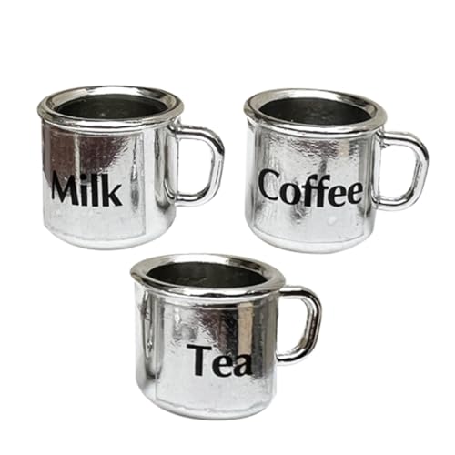 HONITANO 3 Stück Puppenhaustassen Tassen Kaffee/Teekannenbecher Spielzeuggetränke Kleine Tasse Kleine Dekoration Puppenhaus Requisite Puppenhaus Trinkgeschirr Puppenhaus Geschirr HONITANO 3 Stück Puppenhaustassen Tassen Kaffee/Teekannenbecher Spielzeuggetränke Kleine Tasse Kleine Dekoration Puppenhaus Requisite Puppenhaus Trinkgeschirr Puppenhaus Geschirr von HONITANO