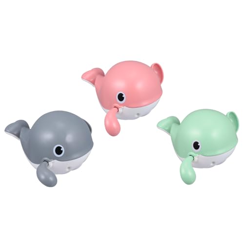 HONITANO 3 Stück Teiliges Badespielzeug Wal Design aus Hochwertigem Spritzendes Wasserspielzeug für Junge Mädchen Cartoon Badespaß Leicht und Handlich für Babyschwimmen und Badewanne HONITANO 3 Stück Teiliges Badespielzeug Wal Design aus Hochwertigem Spritzendes Wasserspielzeug für Junge Mädchen Cartoon Badespaß Leicht und Handlich für Babyschwimmen und Badewanne von HONITANO