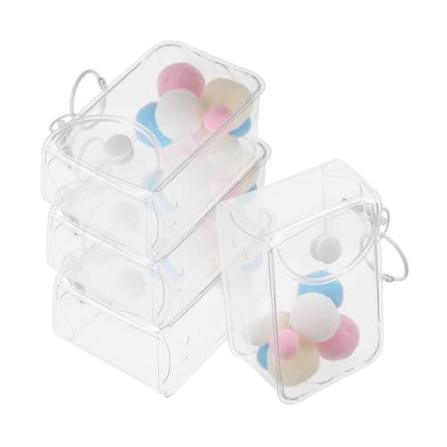 HONITANO 3 Stück Teiliges Mini PVC Display Case Transparent Tragetasche für Sammelfiguren mit Mehrfach Tragemöglichkeiten und Schutz für Mini Doll Collectors HONITANO 3 Stück Teiliges Mini PVC Display Case Transparent Tragetasche für Sammelfiguren mit Mehrfach Tragemöglichkeiten und Schutz für Mini Doll Collectors von HONITANO