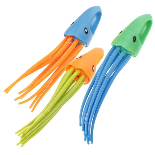 HONITANO 3 Stück Teiliges Tauchspielzeug Bunte Tauchende Quallen Wasserspielzeug für Schwimmtraining Sinkende Gewichte für Pool und Badewanne Sicher und Fördert Schwimmfähigkeiten HONITANO 3 Stück Teiliges Tauchspielzeug Bunte Tauchende Quallen Wasserspielzeug für Schwimmtraining Sinkende Gewichte für Pool und Badewanne Sicher und Fördert Schwimmfähigkeiten von HONITANO