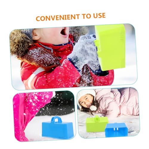 HONITANO 3 Stück Teiliges Tragbares Schneemodell Leicht zu Bedienen Outdoor schneespielzeug für Winter schneeblocks und Sandbälle Kompakt und Kindgerecht Geeignet für Zufällige Farbe HONITANO 3 Stück Teiliges Tragbares Schneemodell Leicht zu Bedienen Outdoor schneespielzeug für Winter schneeblocks und Sandbälle Kompakt und Kindgerecht Geeignet für Zufällige Farbe von HONITANO