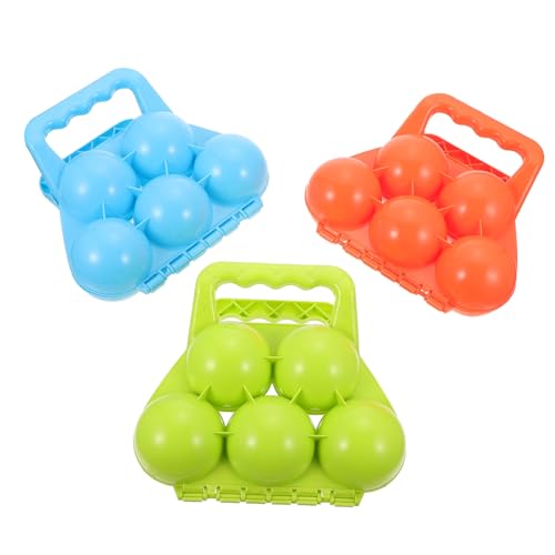 HONITANO 3 Stück Teiliges mit Griff Kinderfreundliche Schneeballzangen aus Robustem Kunststoff Schnelle und Einfache Schneeform für Interaktives Outdoor Spiel Zufällige Zufällige Farbe HONITANO 3 Stück Teiliges mit Griff Kinderfreundliche Schneeballzangen aus Robustem Kunststoff Schnelle und Einfache Schneeform für Interaktives Outdoor Spiel Zufällige Zufällige Farbe von HONITANO