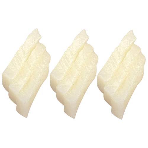 HONITANO 3 Stück Thunfisch-Modell Lebensmittelspielzeug Gefälscht Künstlich Falscher Lachs Fischfuttermodelle Fischscheiben-lebensmittelmodelle Simulation Von Fischmodellen PVC Weiß HONITANO 3 Stück Thunfisch-Modell Lebensmittelspielzeug Gefälscht Künstlich Falscher Lachs Fischfuttermodelle Fischscheiben-lebensmittelmodelle Simulation Von Fischmodellen PVC Weiß von HONITANO