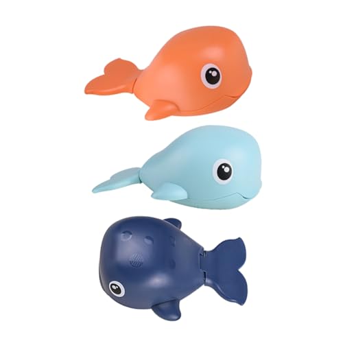 HONITANO 3 Stück Walschwimmspielzeug Uhrwerk Babyzubehör -badespielzeug Wasserspielspielzeug Wal HONITANO 3 Stück Walschwimmspielzeug Uhrwerk Babyzubehör -badespielzeug Wasserspielspielzeug Wal von HONITANO