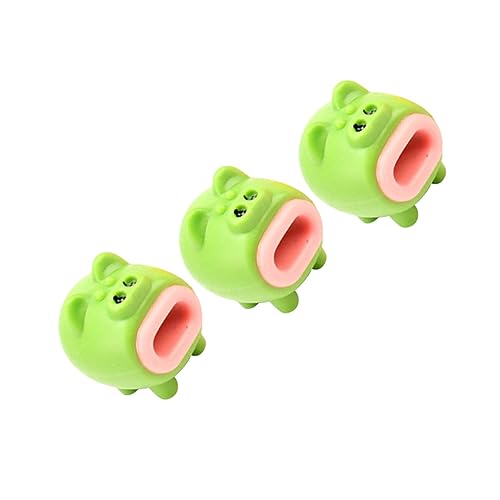 HONITANO 3stücke Cartoon Schwein Vent Spielzeuge Kreative PVC Stressabbau Spielzeuge Lustige Schweinchen Mit Herausgestreckter Zunge Quetschspielzeug Für Junge Mädchen Und Freunde Farben von HONITANO