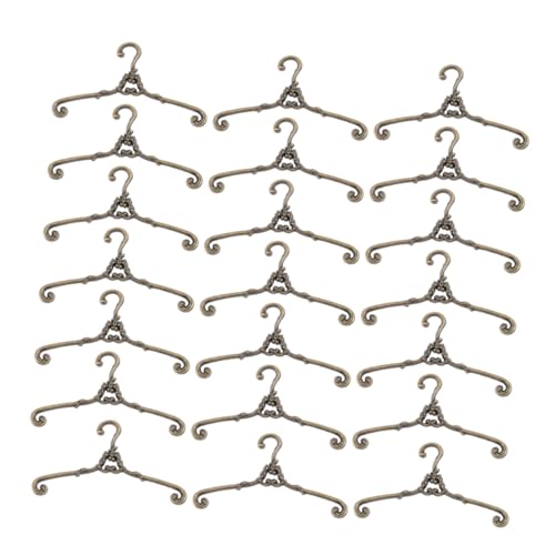 HONITANO 30 Stück Puppenbügel: Mini-kleiderbügel Für Puppen – Kleine Kleiderbügel Aus Metall – Miniatur-zubehör Für Puppenhäuser Zum Basteln HONITANO 30 Stück Puppenbügel: Mini-kleiderbügel Für Puppen – Kleine Kleiderbügel Aus Metall – Miniatur-zubehör Für Puppenhäuser Zum Basteln von HONITANO