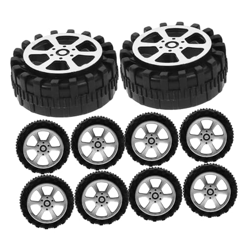 HONITANO 30 Stück Spielzeugwagen Zubehör Runde Plastikräder für DIY Auto Bastelprojekte Handmade Toy Wheels für Modellbau HONITANO 30 Stück Spielzeugwagen Zubehör Runde Plastikräder für DIY Auto Bastelprojekte Handmade Toy Wheels für Modellbau von HONITANO