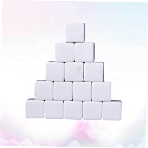 HONITANO 30 Stück Teiliges Acryl Würfel Blanko Würfel Six Sides Blocks für DIY Basteln und Spielspaß Weiß Robust und Verschleißfest für Personalisierte Würfelkreationen HONITANO 30 Stück Teiliges Acryl Würfel Blanko Würfel Six Sides Blocks für DIY Basteln und Spielspaß Weiß Robust und Verschleißfest für Personalisierte Würfelkreationen von HONITANO