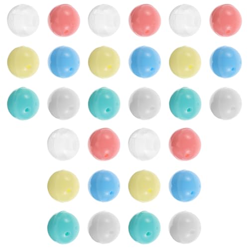 HONITANO 30 Stück Teiliges Kleine Runde Kunststoff spielzeugkapseln Wiederverwendbare Mini vending maschinen kapseln für Preise DIY dekoration Partygeschenke Buntes Mix Ostern und Feiern HONITANO 30 Stück Teiliges Kleine Runde Kunststoff spielzeugkapseln Wiederverwendbare Mini vending maschinen kapseln für Preise DIY dekoration Partygeschenke Buntes Mix Ostern und Feiern von HONITANO