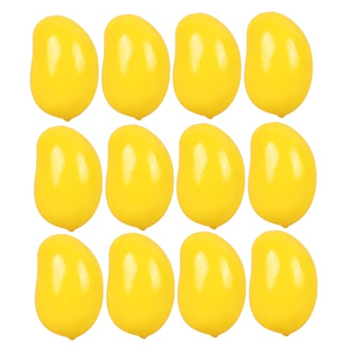 HONITANO 30 Stück Teiliges Miniatur Künstliche Mangos Realistische Simulation Kleine Deko Früchte Modell für Puppenhaus Fotorequisite Lehrmaterial Tischdekoration HONITANO 30 Stück Teiliges Miniatur Künstliche Mangos Realistische Simulation Kleine Deko Früchte Modell für Puppenhaus Fotorequisite Lehrmaterial Tischdekoration von HONITANO