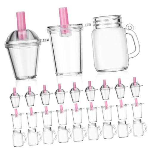 HONITANO 30 Teiliges Puppenhaus Miniatur Kunststoff Becher Mini Kaffee Tee und Bierbecher Robuste Kindersichere Miniaturen für Puppenhaus Zubehör Kompakt und Langlebig HONITANO 30 Teiliges Puppenhaus Miniatur Kunststoff Becher Mini Kaffee Tee und Bierbecher Robuste Kindersichere Miniaturen für Puppenhaus Zubehör Kompakt und Langlebig von HONITANO