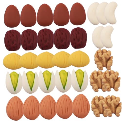 HONITANO 35 Stück Nüsse Mini erstellen klein vorgeben Spielzeugnahrung Essen Handy Accessories Handy Accessoires puppenhauszubehör Anhänger für die Schmuckherstellung winzige Dinge Plastik HONITANO 35 Stück Nüsse Mini erstellen klein vorgeben Spielzeugnahrung Essen Handy Accessories Handy Accessoires puppenhauszubehör Anhänger für die Schmuckherstellung winzige Dinge Plastik von HONITANO