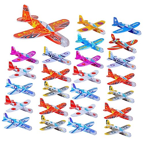HONITANO 36 Stck. Spielzeugflugzeug Schaumstoffgleichtatiker Segelflugzeug Ebene Werfen Kleinkinder Mini Jungs Fliegend Flugzeuge Für DIY-Flugzeug Aus Schaumstoff Schaum Flugzeuge HONITANO 36 Stck. Spielzeugflugzeug Schaumstoffgleichtatiker Segelflugzeug Ebene Werfen Kleinkinder Mini Jungs Fliegend Flugzeuge Für DIY-Flugzeug Aus Schaumstoff Schaum Flugzeuge von HONITANO