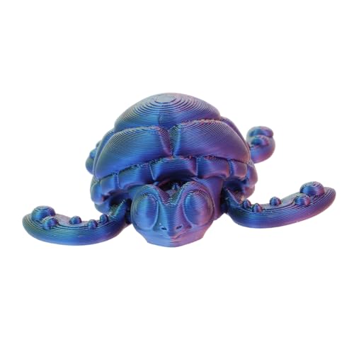 HONITANO 3D -Druckschildkrötenmodell für realistisch Meeresschildkröten-Statue Simulation Einer Schildkrötenverzierung Tierfiguren Schildkröten-Simulationsmodell Tiermodell Plastik von HONITANO