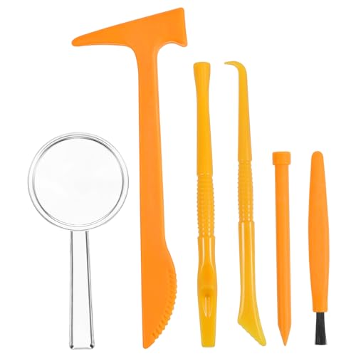 HONITANO 3Sätze Werkzeug Spielzeugset Plastik Werkzeug mit Hammer Meißel Pinsel und Lupe für Kreatives und Lernen für Jungen und Teiliges Set HONITANO 3Sätze Werkzeug Spielzeugset Plastik Werkzeug mit Hammer Meißel Pinsel und Lupe für Kreatives und Lernen für Jungen und Teiliges Set von HONITANO